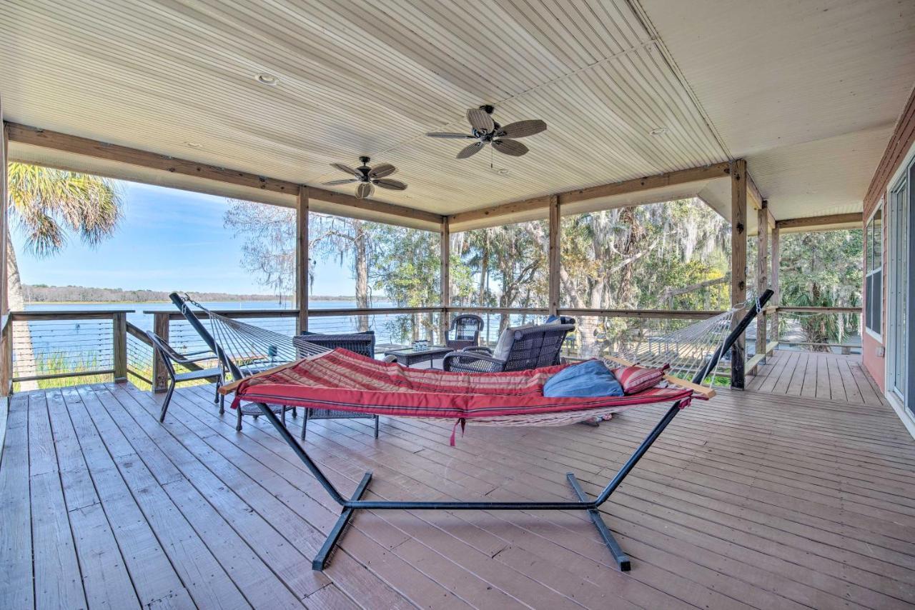 Lakefront Crystal River Home With Private Dock! Exteriör bild