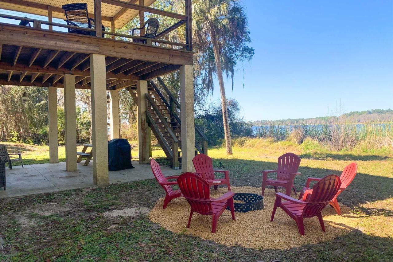 Lakefront Crystal River Home With Private Dock! Exteriör bild